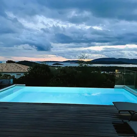 Arazu, 10 Personnes, Piscine Chauffee, Vue Mer, 15 Minutes A Pieds * Cirendinu