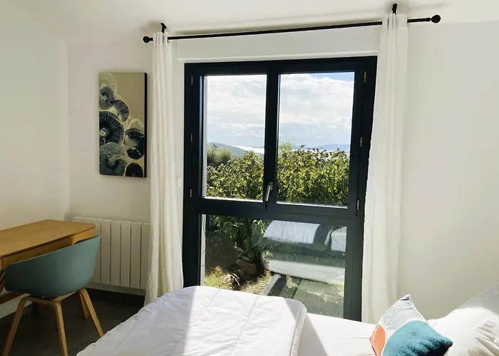 Arazu, 10 Personnes, Piscine Chauffee, Vue Mer, 15 Minutes A Pieds * Cirendinu