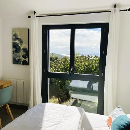 Arazu, 10 Personnes, Piscine Chauffee, Vue Mer, 15 Minutes A Pieds * Cirendinu