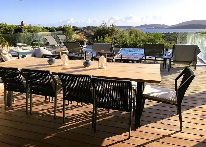 Arazu, 10 Personnes, Piscine Chauffee, Vue Mer, 15 Minutes A Pieds 别墅