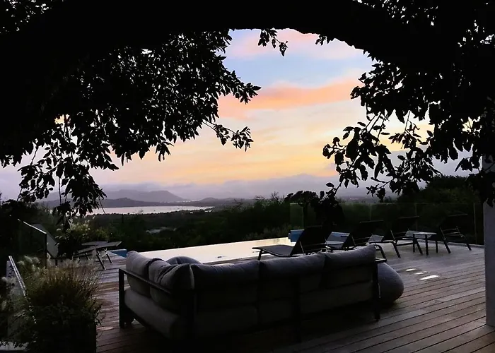 别墅 Arazu, 10 Personnes, Piscine Chauffee, Vue Mer, 15 Minutes A Pieds Cirendinu